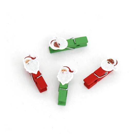 Santa Christmas Clothespins by Recollections™